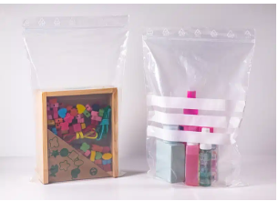 Vrećica, kesica sa ziplock, zip zatvaračem, 60x130mm - Image 2
